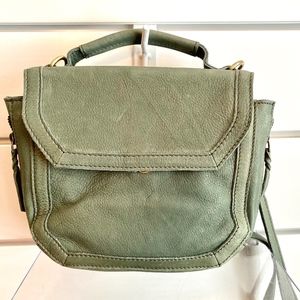 Cut N Paste Crossbody Leather Bag